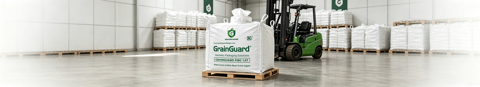 Big Bag Ermetico Fibc Per Chicchi Di Caffè Verde