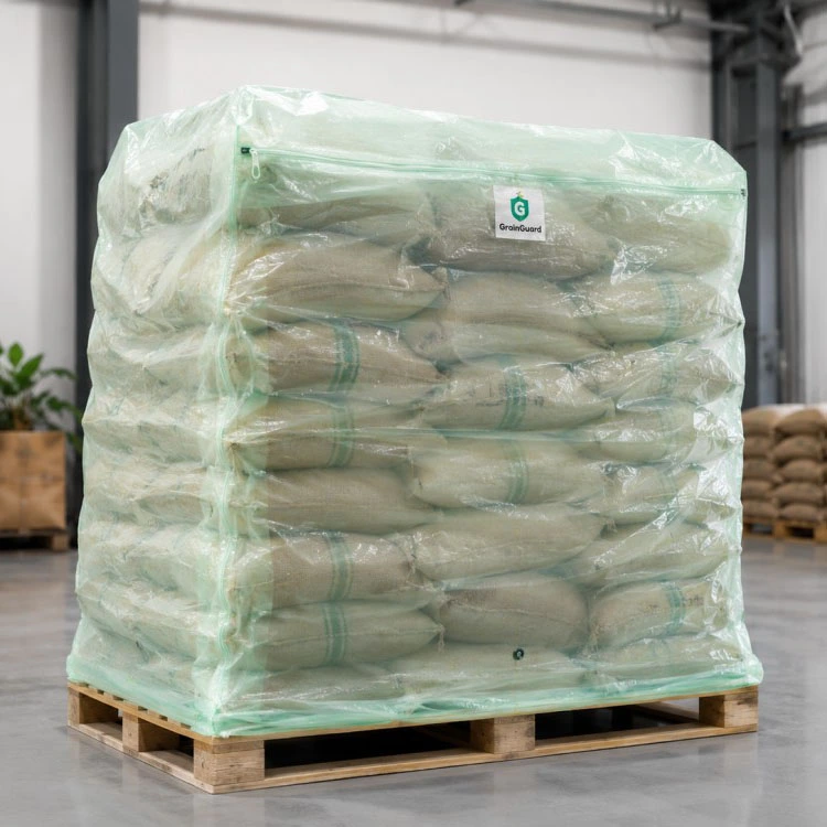 Chicco di caffè verde bozzolo di stoccaggio ermetico per interni Chicco di caffè verde bozzolo di stoccaggio ermetico per interni